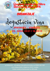 Degustácia vína 2021